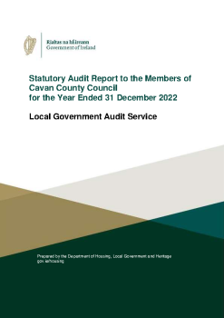 Cavan County Council Audit Report 2022 summary image
									