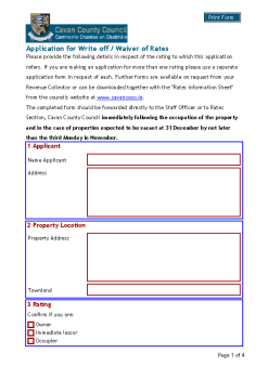 application-for-the-write-off-or-waiver-of-rates summary image
									