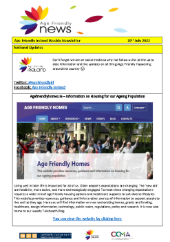 2022_07_29 Age Friendly Ireland Newsletter summary image
									