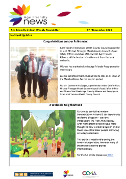 2023_11_17 Age Friendly Ireland Newsletter summary image
									