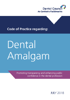 Code of Practice - Dental Amalgam (July 2018) - 20180701 summary image
									
