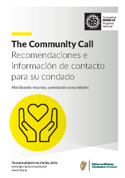 The Community Call - Advice and Contact Information for Your County_Spanish version summary image
									