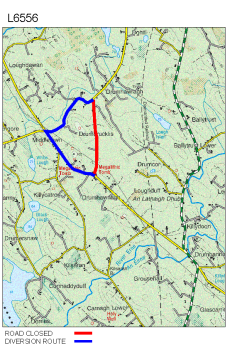 Roadworks - Road Closures-L6556 summary image
									