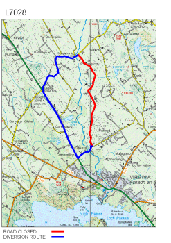 Roadworks - Road Closures-L7028 summary image
									