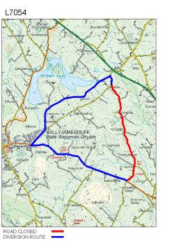 Roadworks - Road Closures-L7054 summary image
									