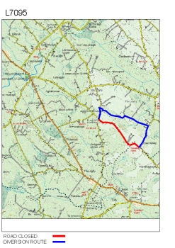 Roadworks - Road Closures-L7095 summary image
									