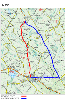 Roadworks - Road Closures-R191 summary image
									