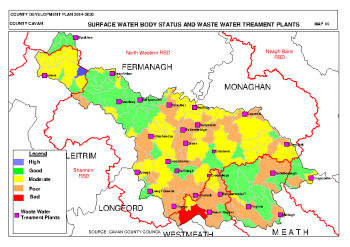 Appendix Four Map 14 Surface Water and WWTP summary image
									