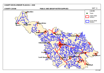 Appendix Four Map 15 Public and Group Water Supplies summary image
									