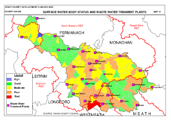 Map 14 River Water Bodies Status summary image
									