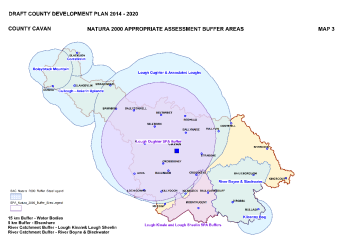 Map 3 Natura 2000 Buffer Areas summary image
									