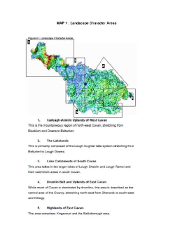 MAP 7 Landscape Character Areas summary image
									