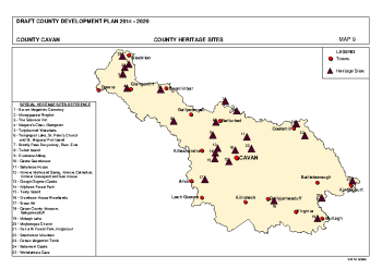 Map 9 County Heritage Sites summary image
									