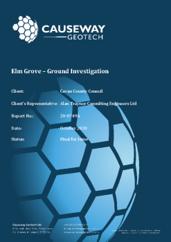 Kinnypottle, Cavan Town - 20-0749A - Ground Investigation Report summary image
									
