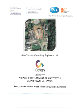 Kinnypottle, Cavan Town - Foul, surface Water, Attenuation Calculation & Detail summary image
									