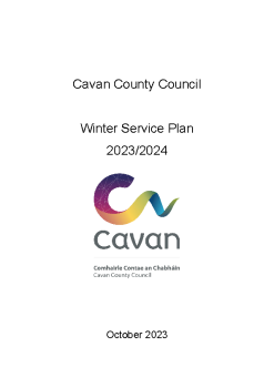 Cavan County Council - Winter Service Plan 2023-2024 summary image
									