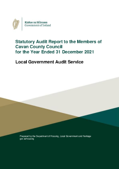 Cavan County Council Audit Report 2021 summary image
									