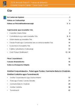 Tuarascail-Bhliantuil---2014 summary image
									