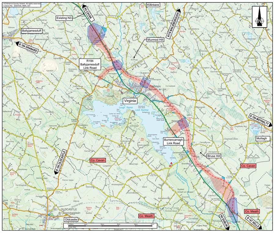 Map of the Preferred Transport Solution. Click to enlarge. Map of the Preferred Transport Solution. Click to enlarge.