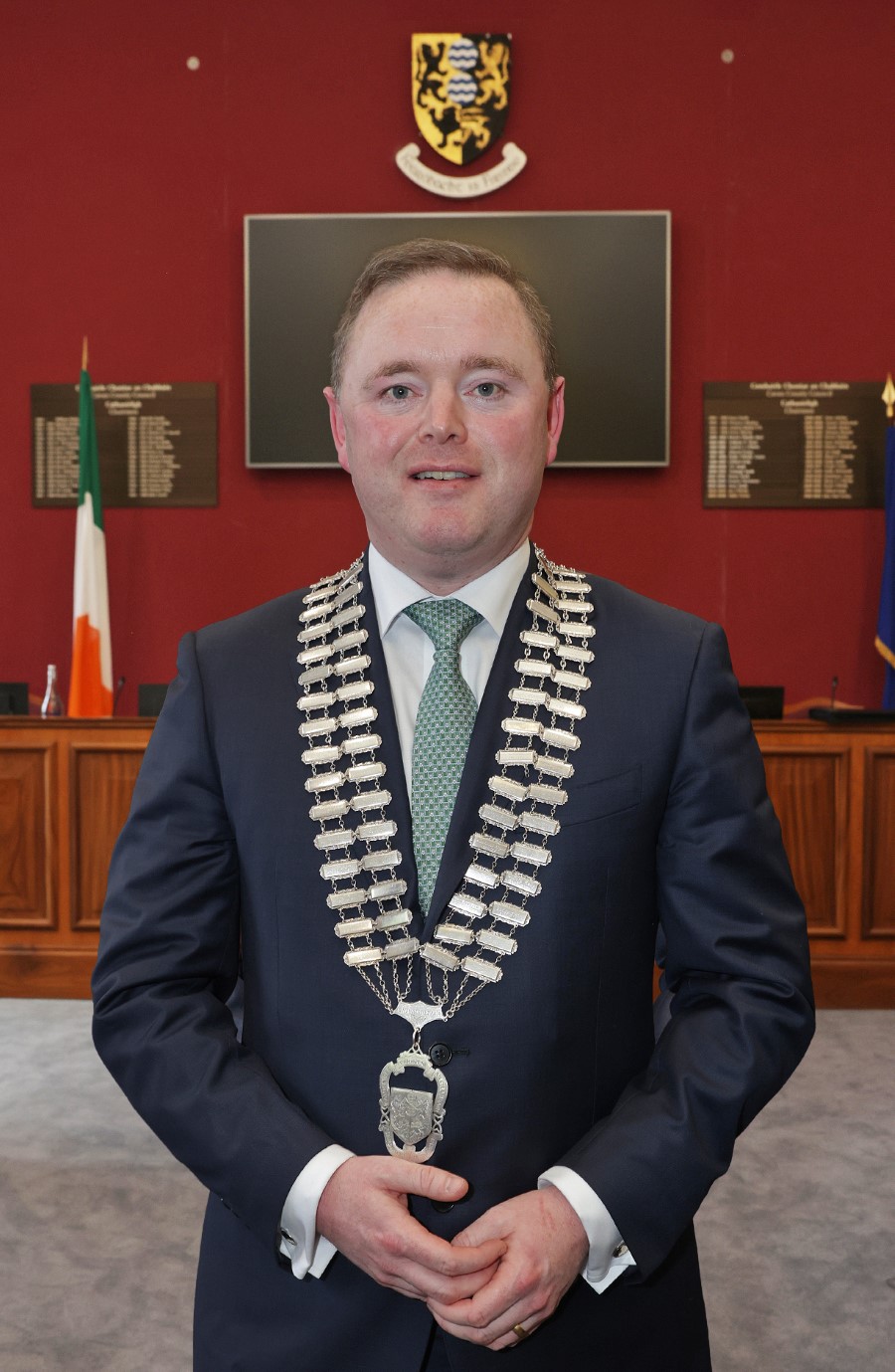 Cathaoirleach of Cavan County Council, 2025-2026, Councillor John Paul Feeley Cathaoirleach of Cavan County Council, 2025-2026, Councillor John Paul Feeley