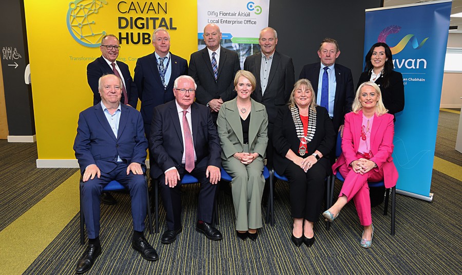 Meeting elected representatives at Cavan Digital Hub