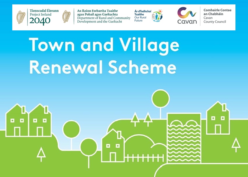 Town And Village Renewal Scheme Logos On Sky