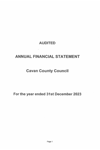 Cavan County Council Annual Financial Statement 2023 thumbnail