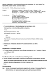 Minutes of Council Meeting 15th June 2020 thumbnail