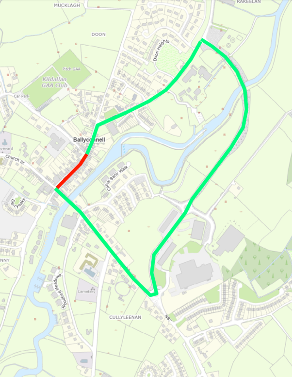 Diversion route
