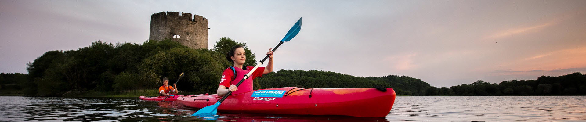 Canoeing hero