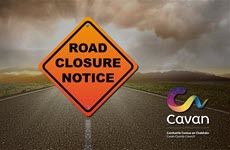 Road closure icon