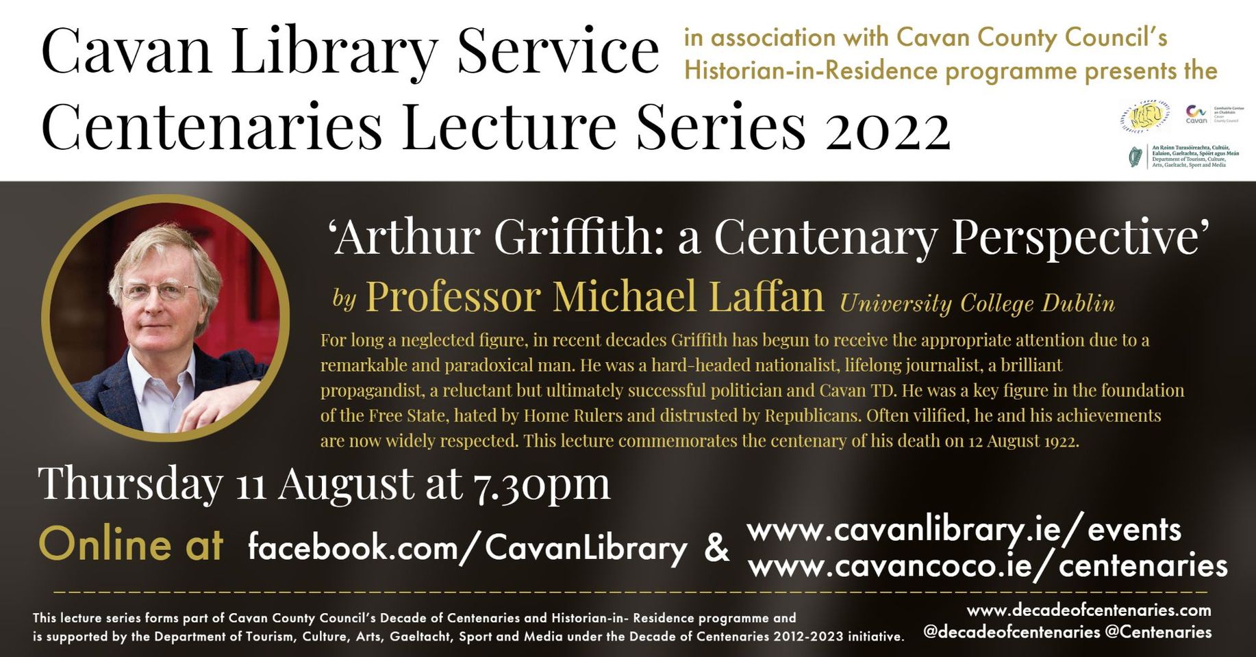 WATCH: Decade of Centenaries Guest Lectures 2022 thumbnail image